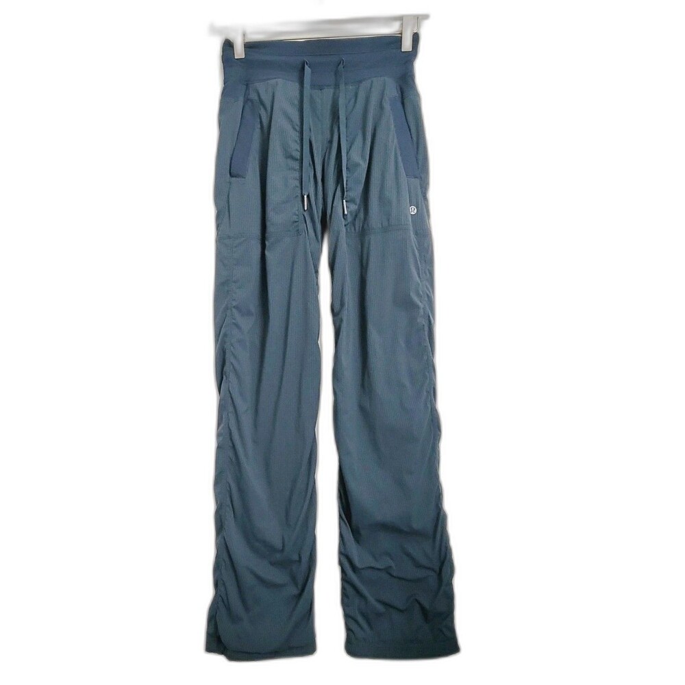Lululemon  Dance Studio Teal pants  Lined Womens Size 2